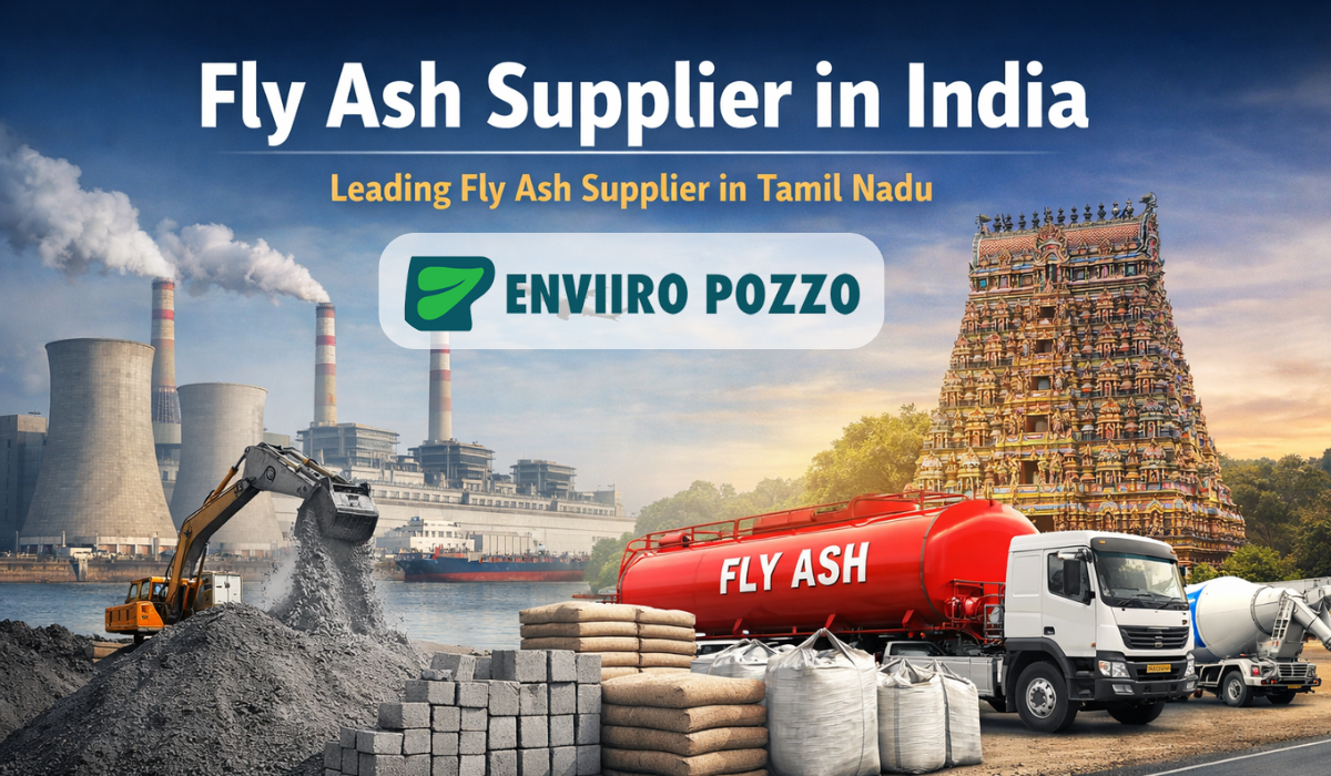 Leading Fly Ash Supplier in Tamil Nadu