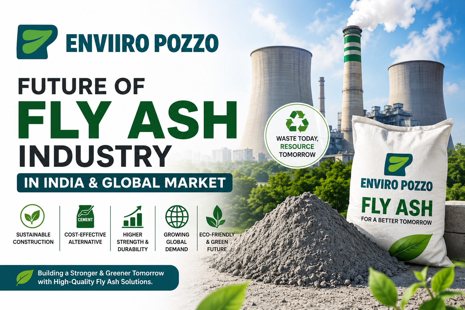 Future of Fly Ash Industry in India & Global Market