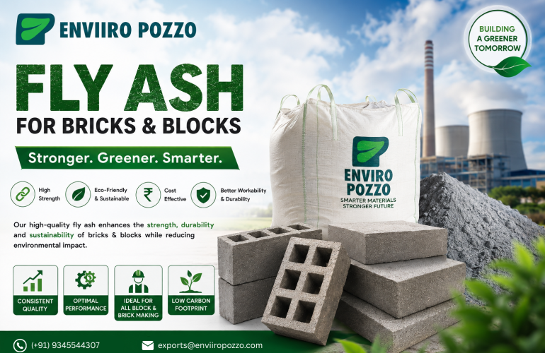 Fly Ash for Bricks and Blocks