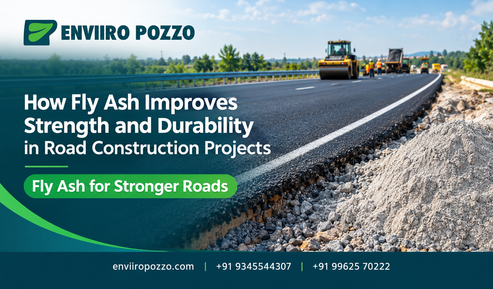 Fly ash suppliers for road construction projects