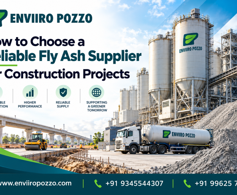 Reliable fly ash supplier for construction projects – Enviiro Pozzo
